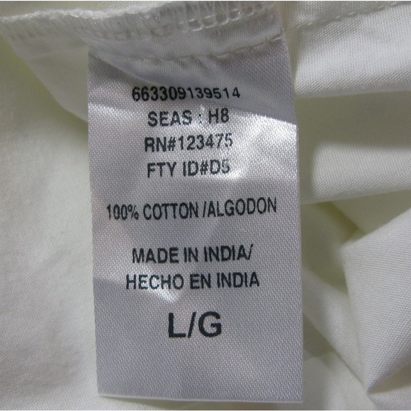 LL Cool J Men's Dress Shirt Cotton Long Sleeve Live The Dream Size Large - Picture 7 of 7